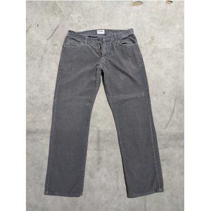 Old Navy Famous Jeans 32 x 30 100% cotton corduroy pants light grey